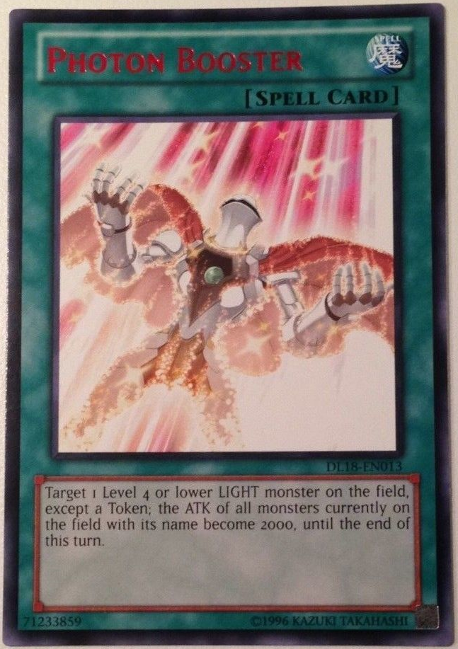 Photon Booster (Red) [DL18-EN013] Rare | Devastation Store