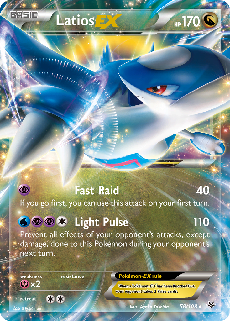 Latios EX (58/108) [XY: Roaring Skies] | Devastation Store