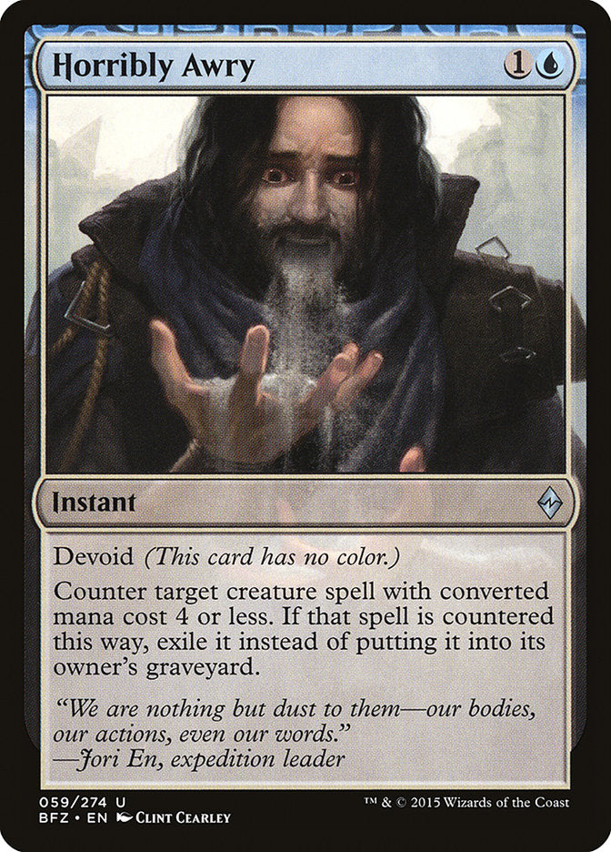 Horribly Awry [Battle for Zendikar] - Devastation Store | Devastation Store
