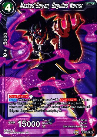 Masked Saiyan, Beguiled Warrior [EX06-34] | Devastation Store