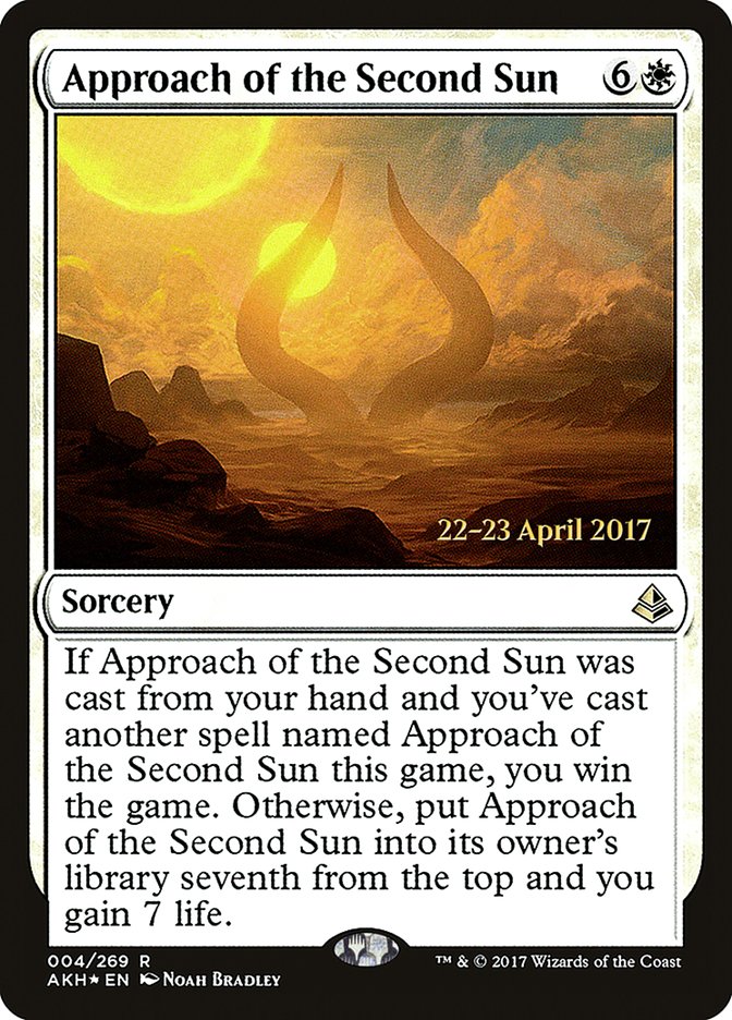 Approach of the Second Sun  [Amonkhet Prerelease Promos] | Devastation Store