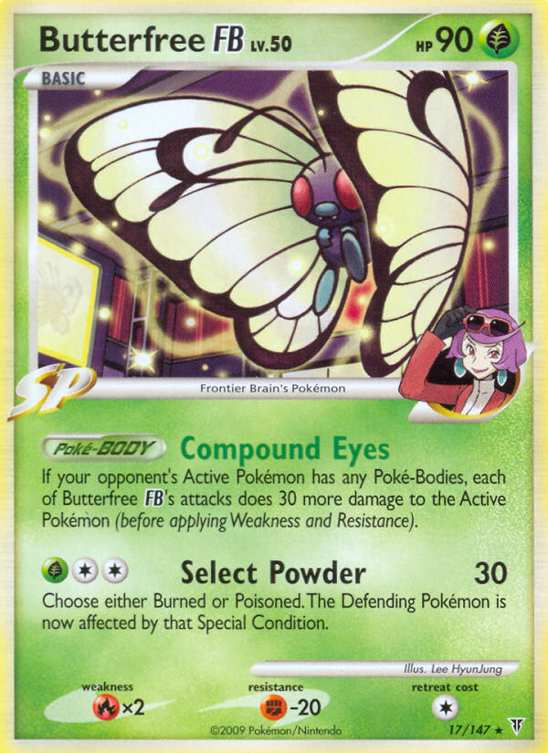 Butterfree FB (17/147) [Platinum: Supreme Victors] | Devastation Store