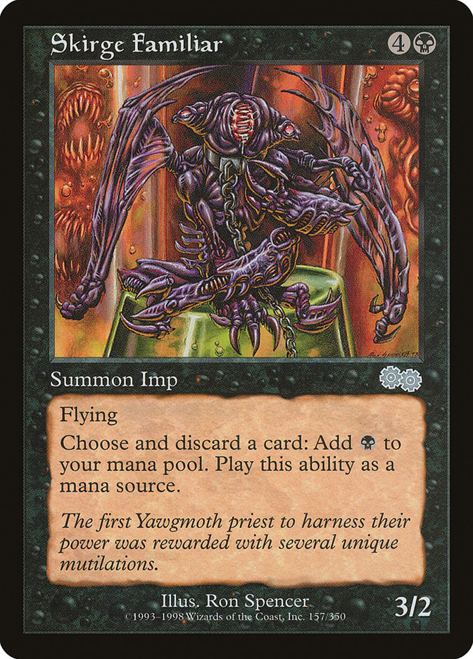 Skirge Familiar [Urza's Saga] | Devastation Store