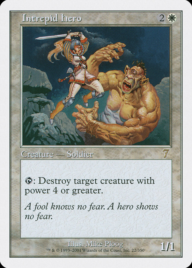 Intrepid Hero [Seventh Edition] - Devastation Store | Devastation Store