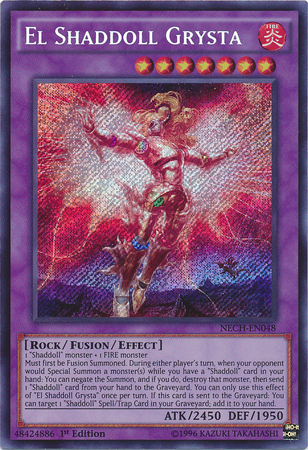 El Shaddoll Grysta [NECH-EN048] Secret Rare | Devastation Store