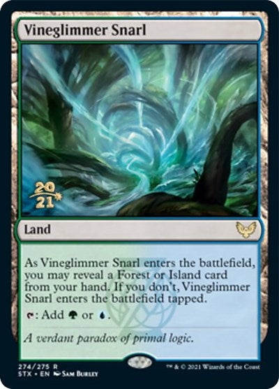 Vineglimmer Snarl [Strixhaven: School of Mages Prerelease Promos] | Devastation Store