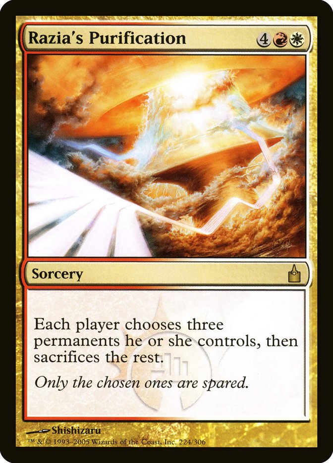 Razia's Purification [Ravnica: City of Guilds] - Devastation Store | Devastation Store