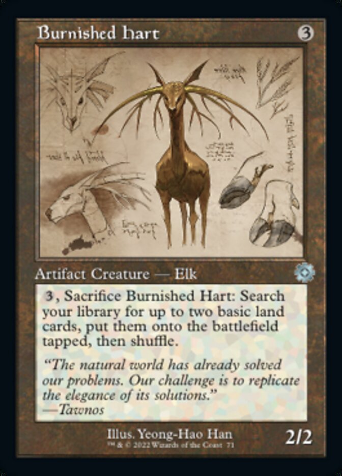 Burnished Hart (Retro Schematic) [The Brothers' War Retro Artifacts] | Devastation Store