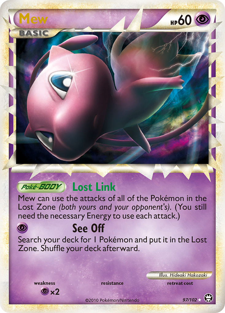 Mew (97/102) [HeartGold & SoulSilver: Triumphant] | Devastation Store