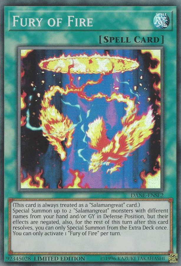 Fury of Fire [DANE-ENSE2] Super Rare | Devastation Store