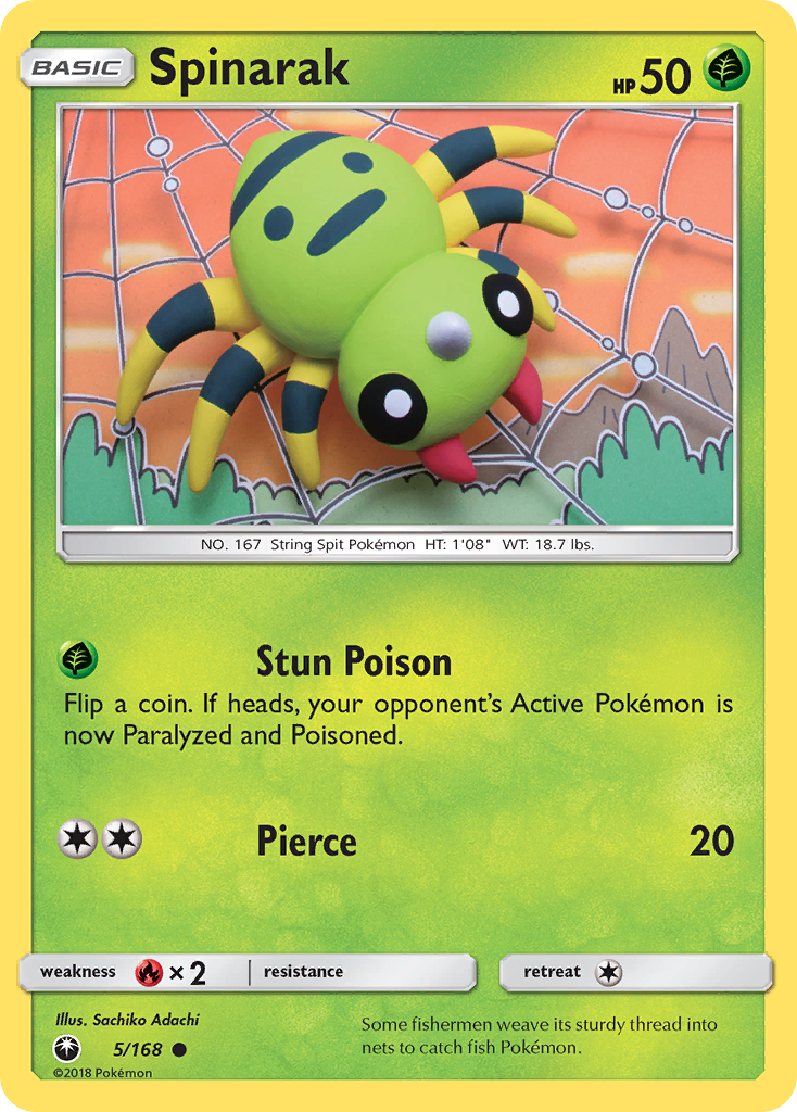 Spinarak (5/168) [Sun & Moon: Celestial Storm] | Devastation Store