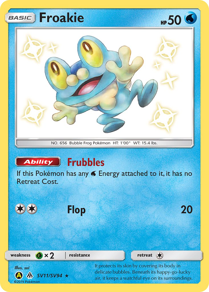 Froakie (SV11/SV94) [Sun & Moon: Hidden Fates - Shiny Vault] | Devastation Store