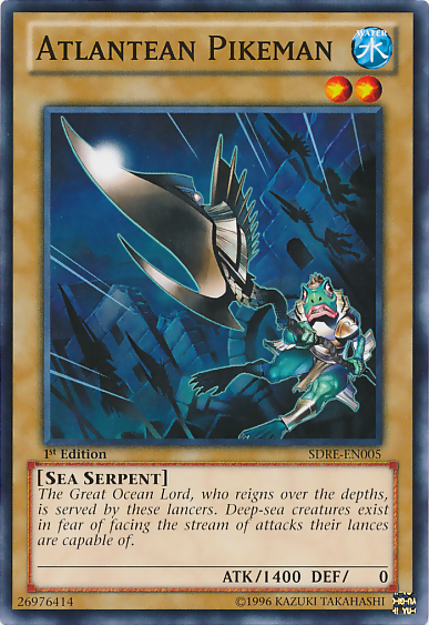 Atlantean Pikeman [SDRE-EN005] Common | Devastation Store