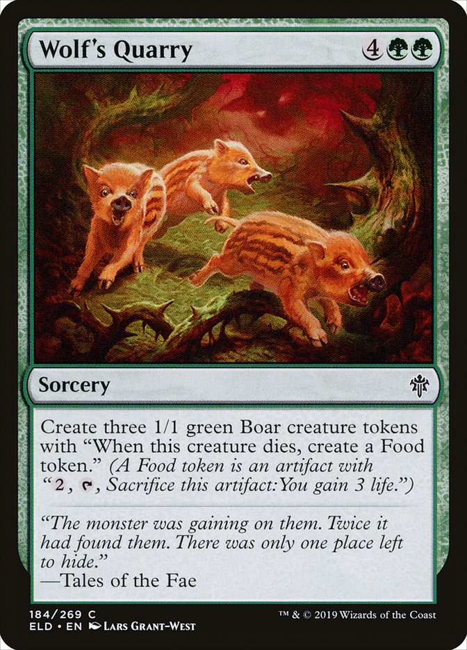 Wolf's Quarry [Throne of Eldraine] | Devastation Store