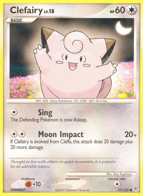 Clefairy (77/130) [Diamond & Pearl: Base Set] | Devastation Store