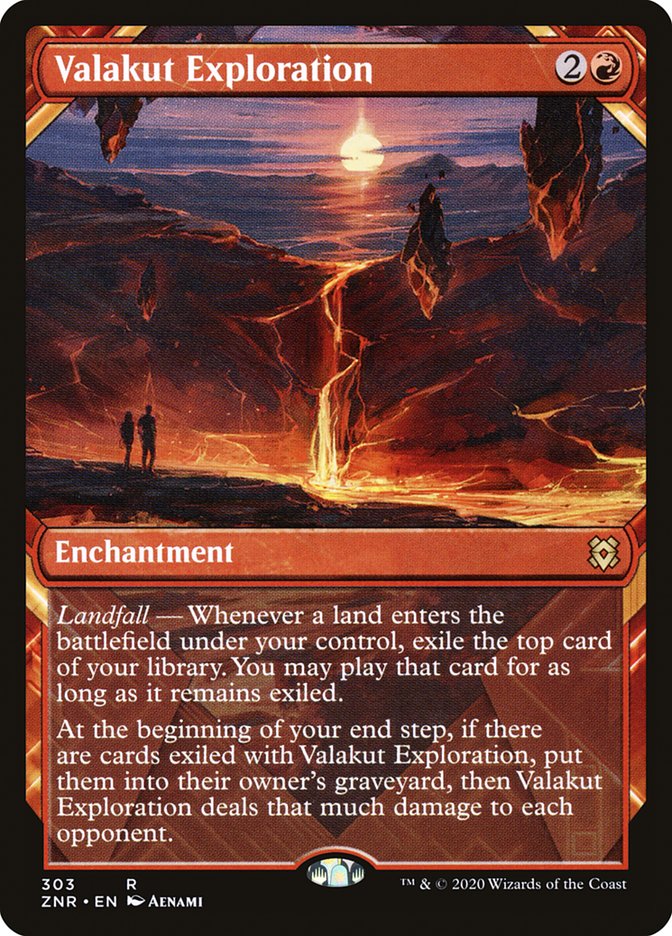 Valakut Exploration (Showcase) [Zendikar Rising] | Devastation Store