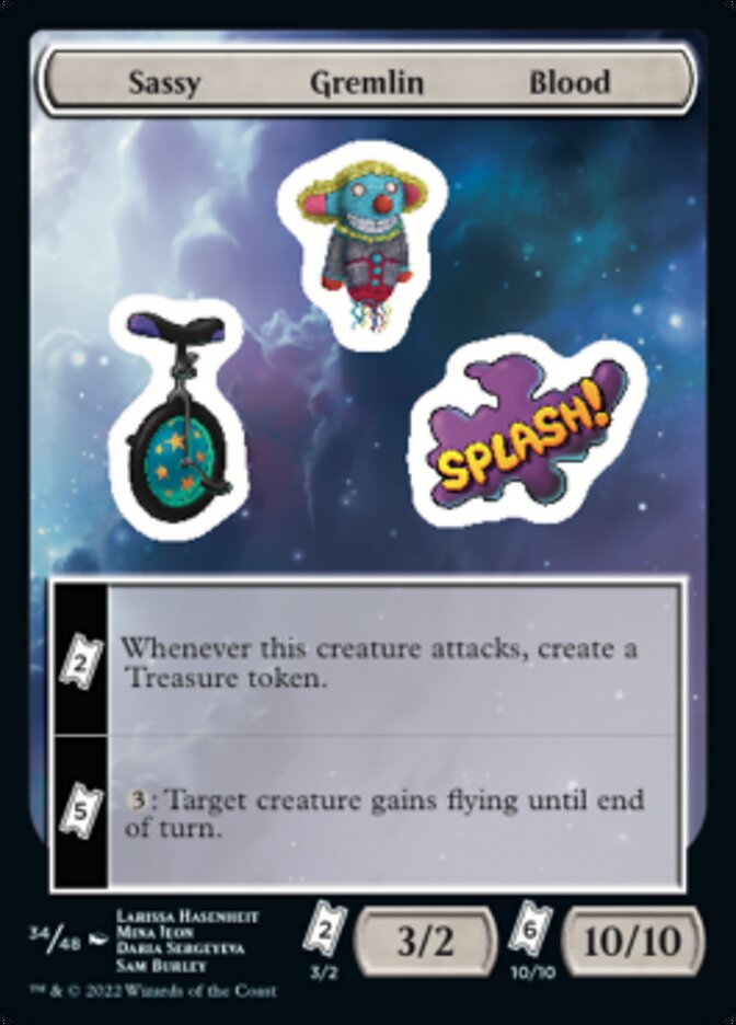 Sassy Gremlin Blood [Unfinity Stickers] | Devastation Store
