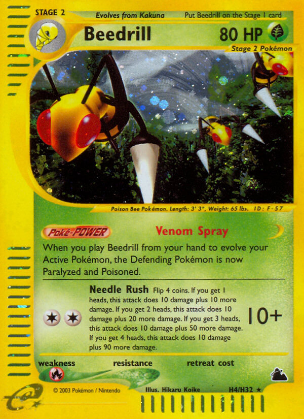 Beedrill (H4/H32) [Skyridge] | Devastation Store