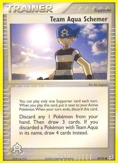 Team Aqua Schemer (69/95) [EX: Team Magma vs Team Aqua] | Devastation Store