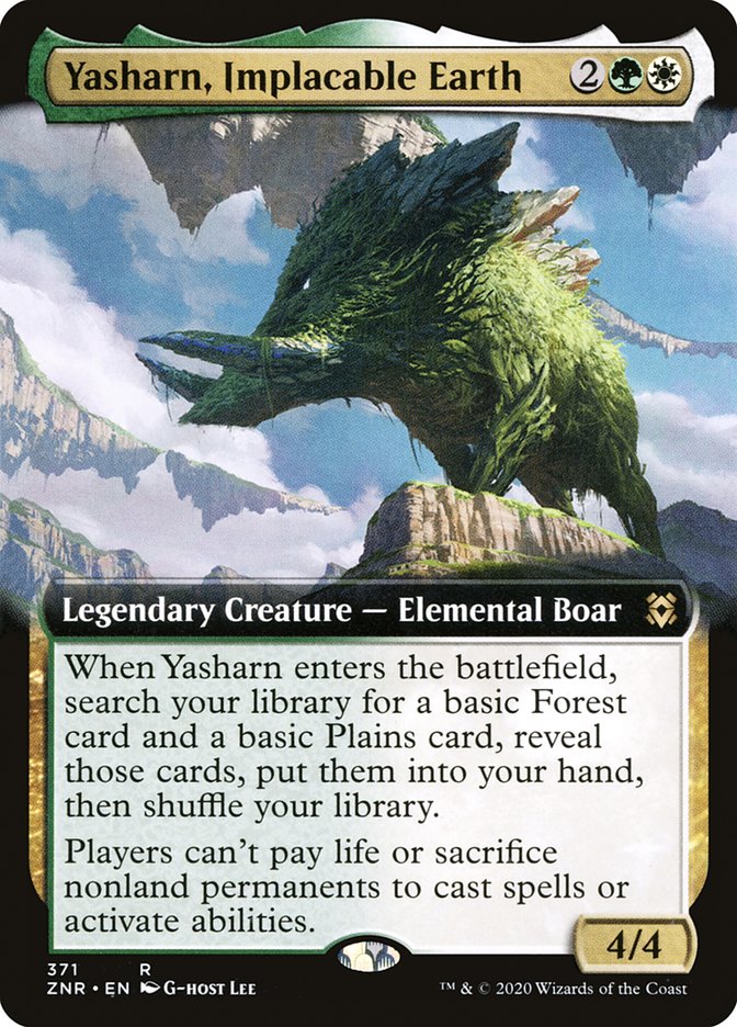 Yasharn, Implacable Earth (Extended) [Zendikar Rising] | Devastation Store