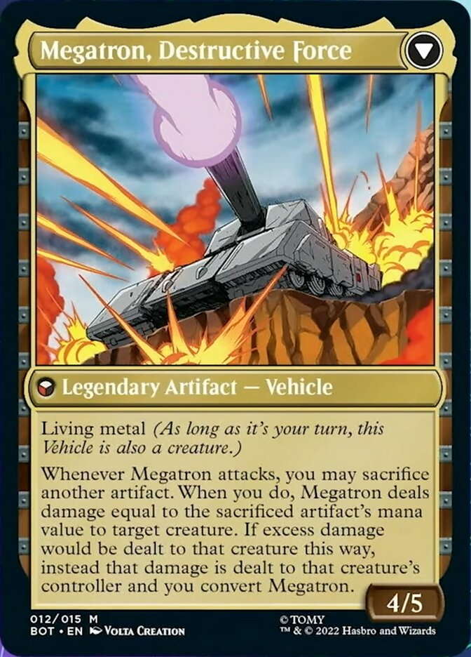 Megatron, Tyrant // Megatron, Destructive Force [Transformers] | Devastation Store