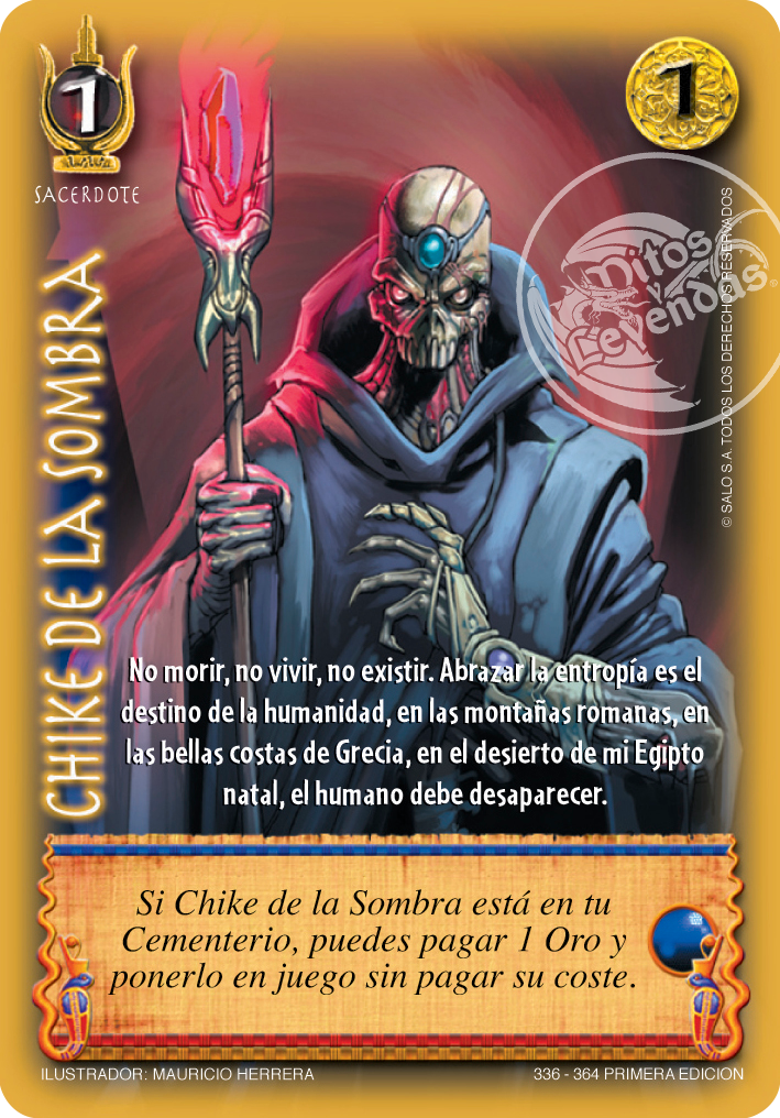 Chike de la Sombra, Leyendas - Devastation Store | Devastation Store