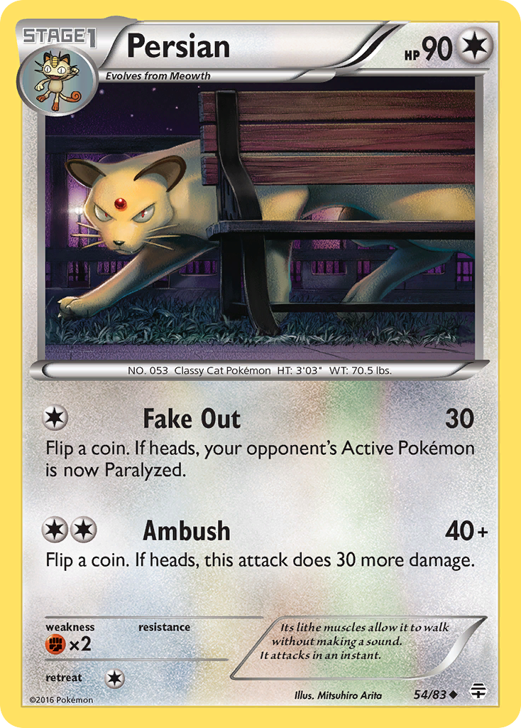 Persian (54/83) [XY: Generations] | Devastation Store