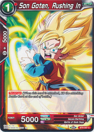 Son Goten, Rushing In [BT8-007] | Devastation Store