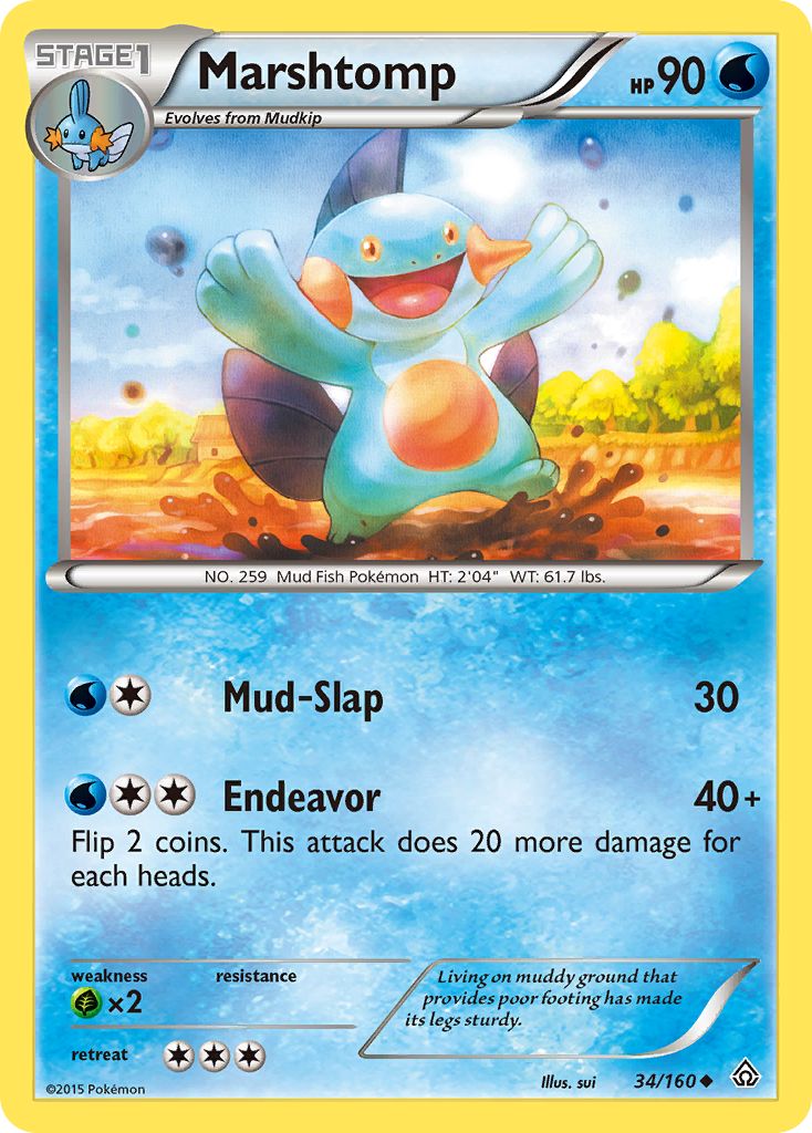 Marshtomp (34/160) [XY: Primal Clash] | Devastation Store
