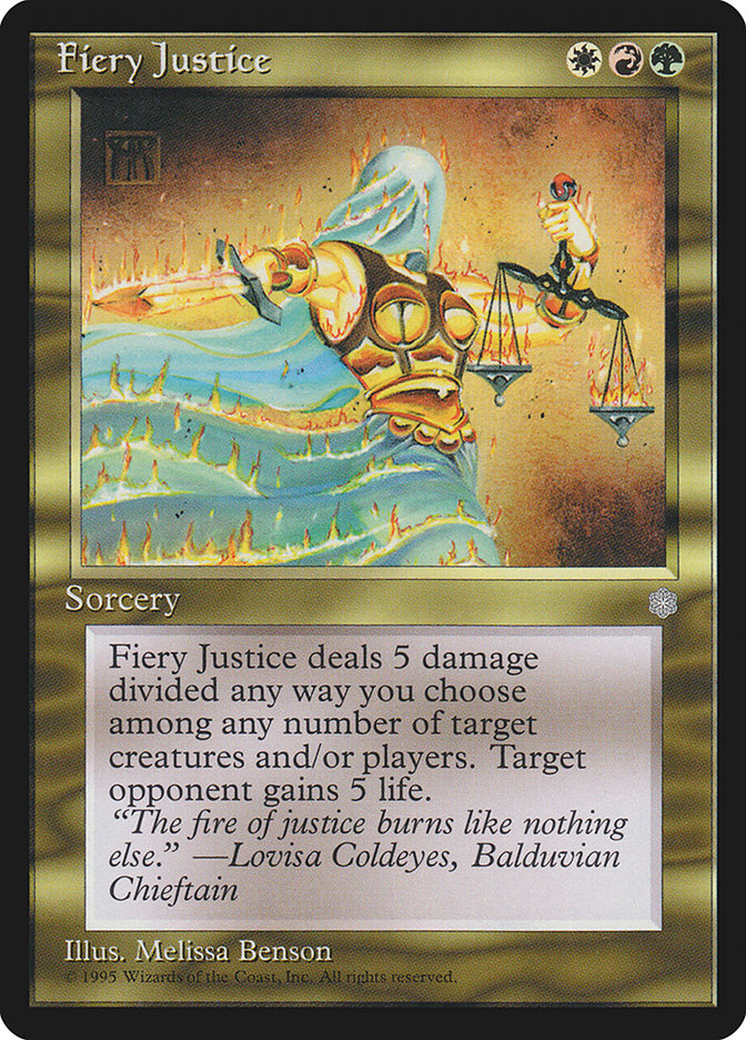 Fiery Justice [Ice Age] - Devastation Store | Devastation Store