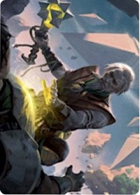 Expedition Healer Art Card [Zendikar Rising Art Series] | Devastation Store