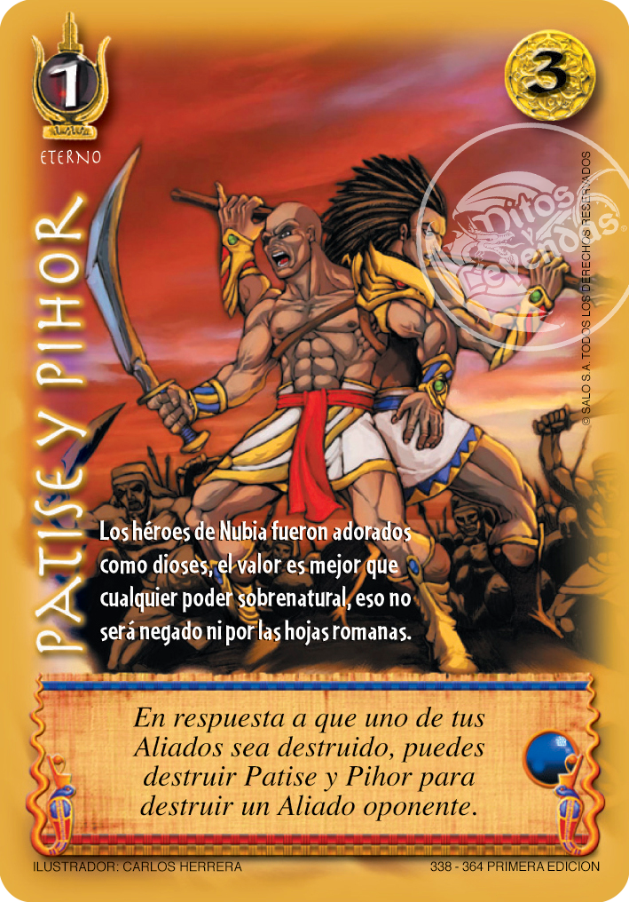 Patise y Pihor, Leyendas - Devastation Store | Devastation Store
