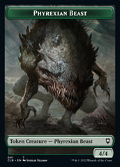 Phyrexian Beast // Wurm Double-sided Token [Commander Legends: Battle for Baldur's Gate Tokens] | Devastation Store