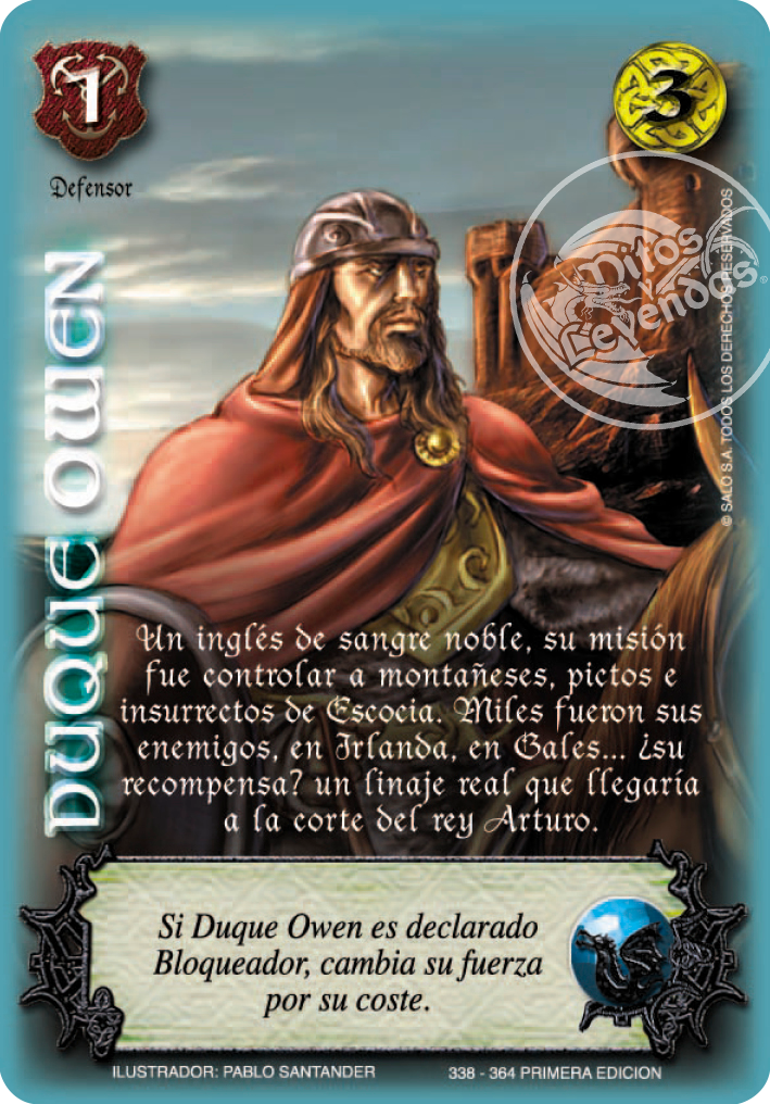 Duque Owen, Leyendas - Devastation Store | Devastation Store