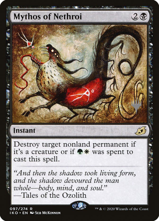Mythos of Nethroi (Promo Pack) [Ikoria: Lair of Behemoths Promos] | Devastation Store