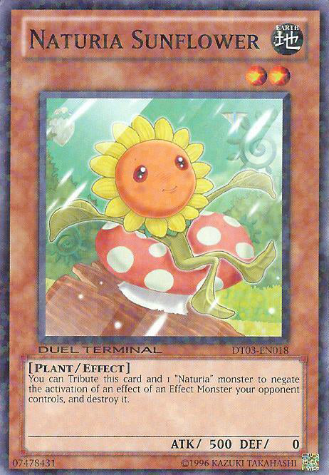 Naturia Sunflower [DT03-EN018] Common | Devastation Store