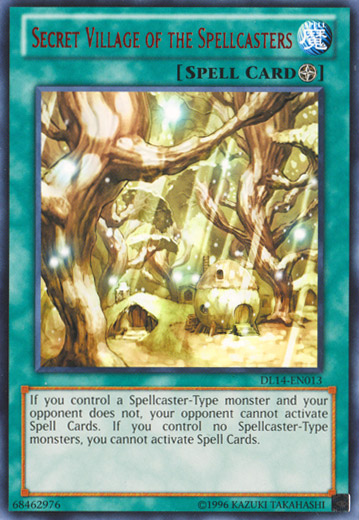 Secret Village of the Spellcasters (Red) [DL14-EN013] Rare | Devastation Store