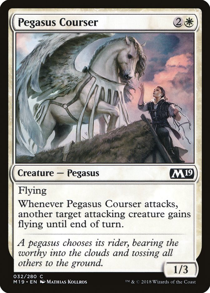 Pegasus Courser [Core Set 2019] - Devastation Store | Devastation Store