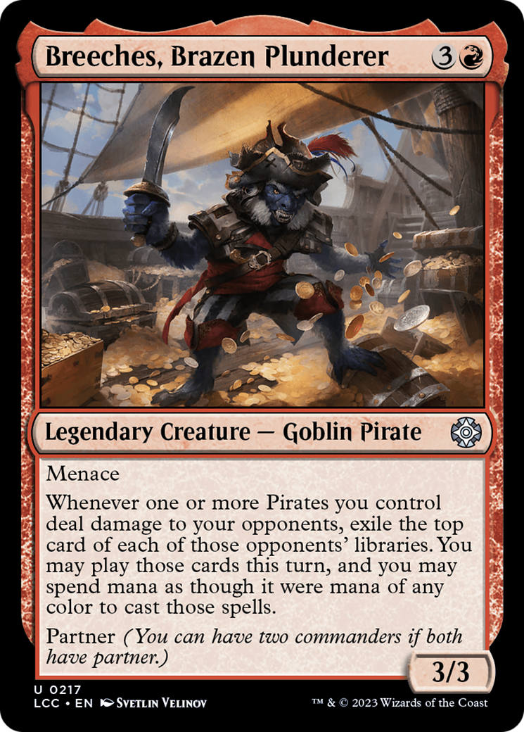 Breeches, Brazen Plunderer [The Lost Caverns of Ixalan Commander] | Devastation Store