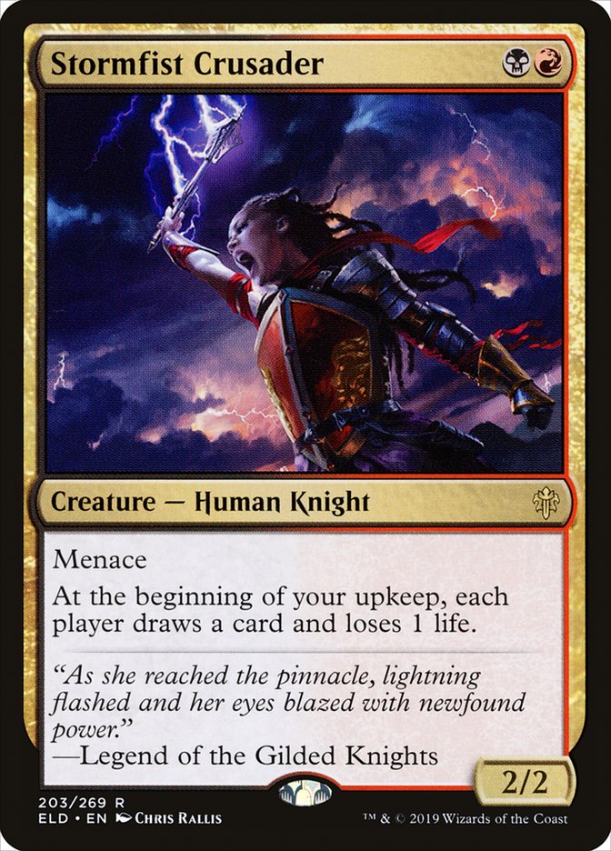 Stormfist Crusader [Throne of Eldraine] | Devastation Store