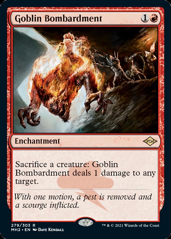Goblin Bombardment (Foil Etched) [Modern Horizons 2] | Devastation Store