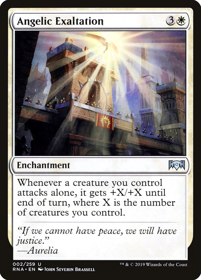 Angelic Exaltation [Ravnica Allegiance] | Devastation Store