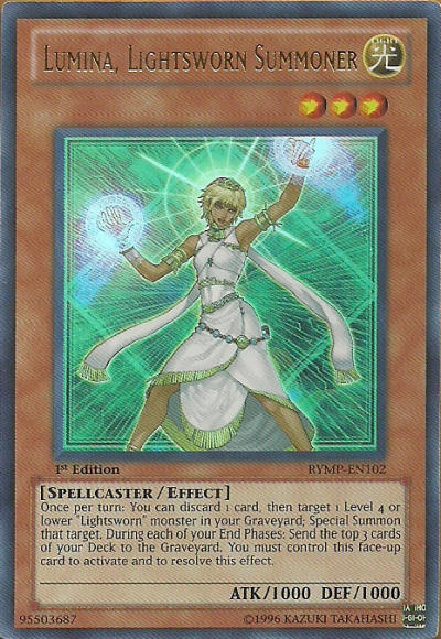 Lumina, Lightsworn Summoner [RYMP-EN102] Ultra Rare | Devastation Store