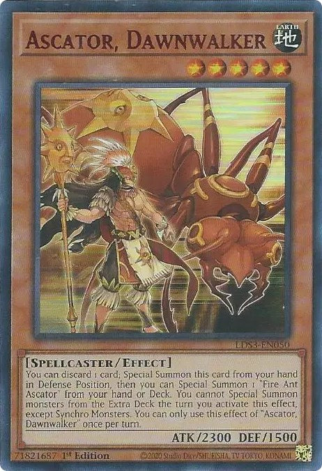 Ascator, Dawnwalker (Red) [LDS3-EN050] Ultra Rare | Devastation Store