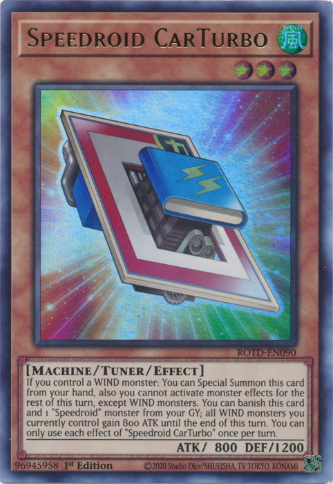 Speedroid CarTurbo [ROTD-EN090] Ultra Rare | Devastation Store