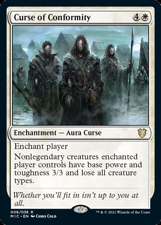 Curse of Conformity [Innistrad: Midnight Hunt Commander] | Devastation Store