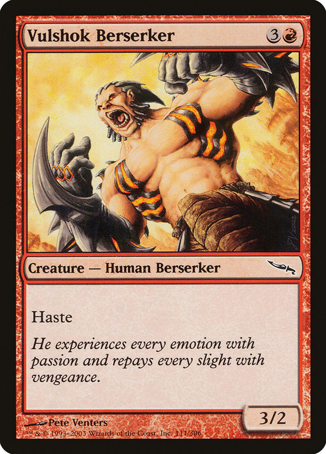 Vulshok Berserker [Mirrodin] - Devastation Store | Devastation Store