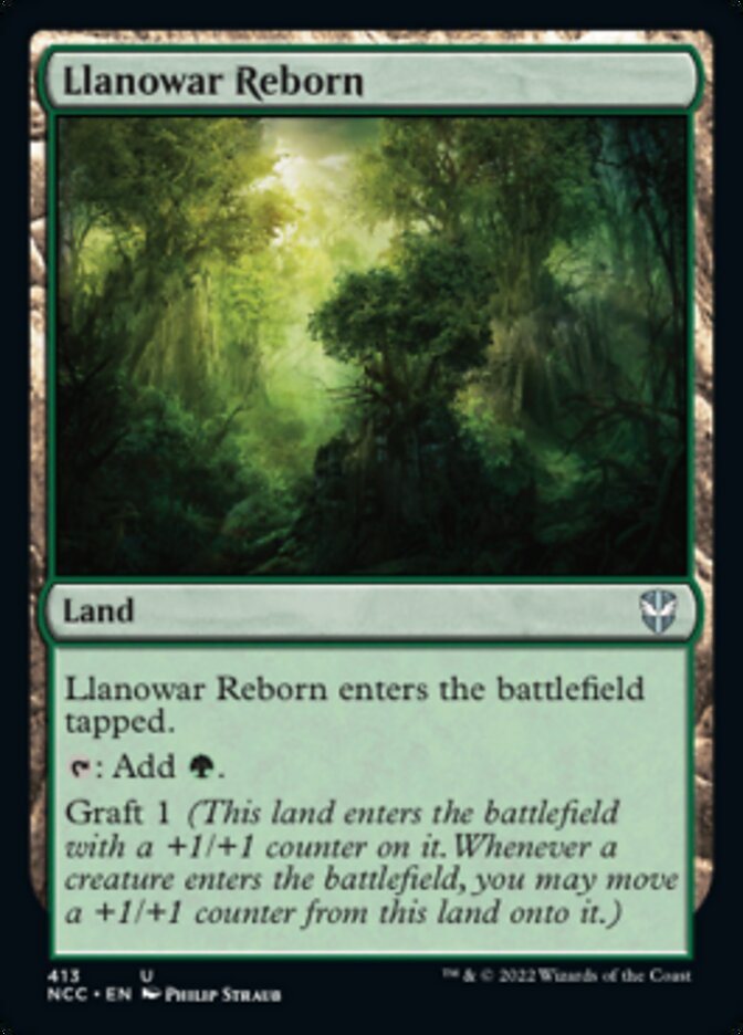 Llanowar Reborn [Streets of New Capenna Commander] | Devastation Store