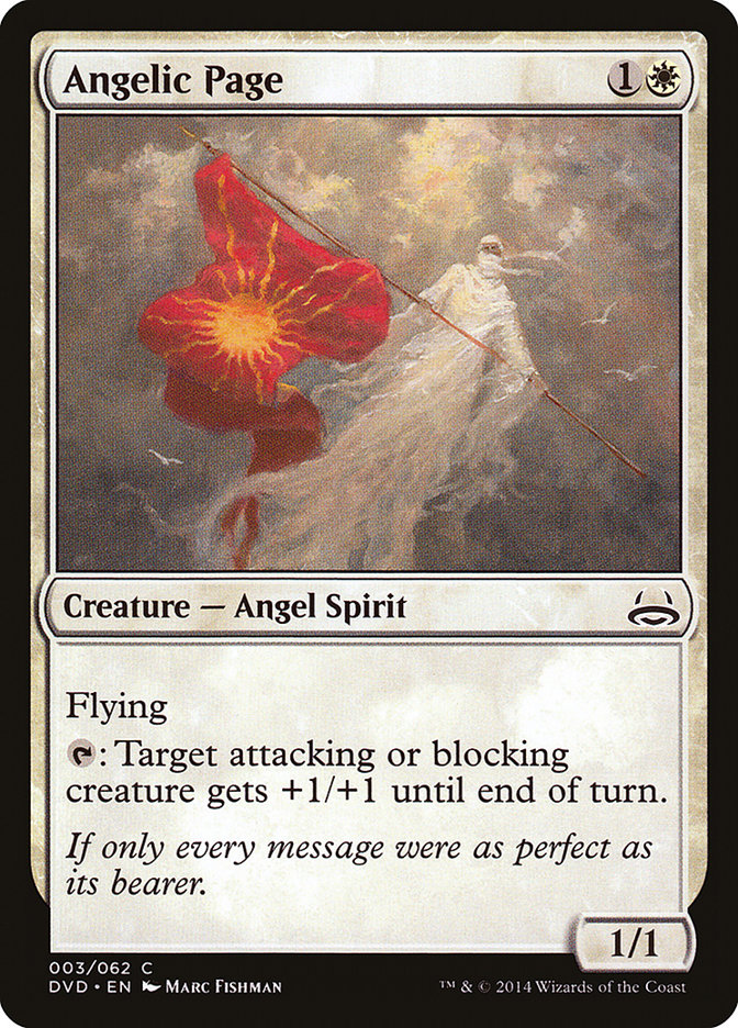 Angelic Page (Divine vs. Demonic) [Duel Decks Anthology] - Devastation Store | Devastation Store