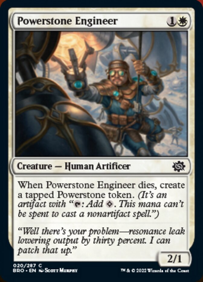 Powerstone Engineer [The Brothers' War] | Devastation Store